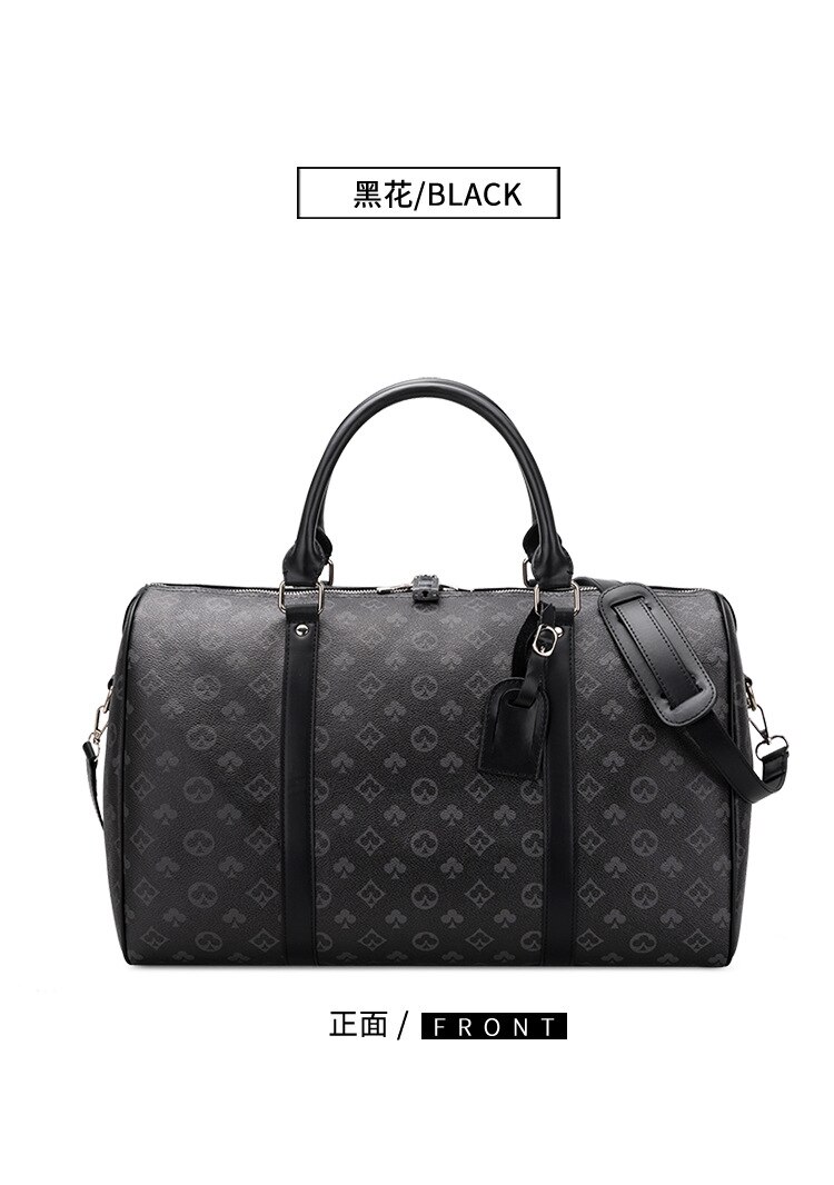 Fashion Waterproof Tote Travel Bag Men/Women Fitness Handbag Leather Shoulder Bags Business Large Travel Tote Luggage Bag