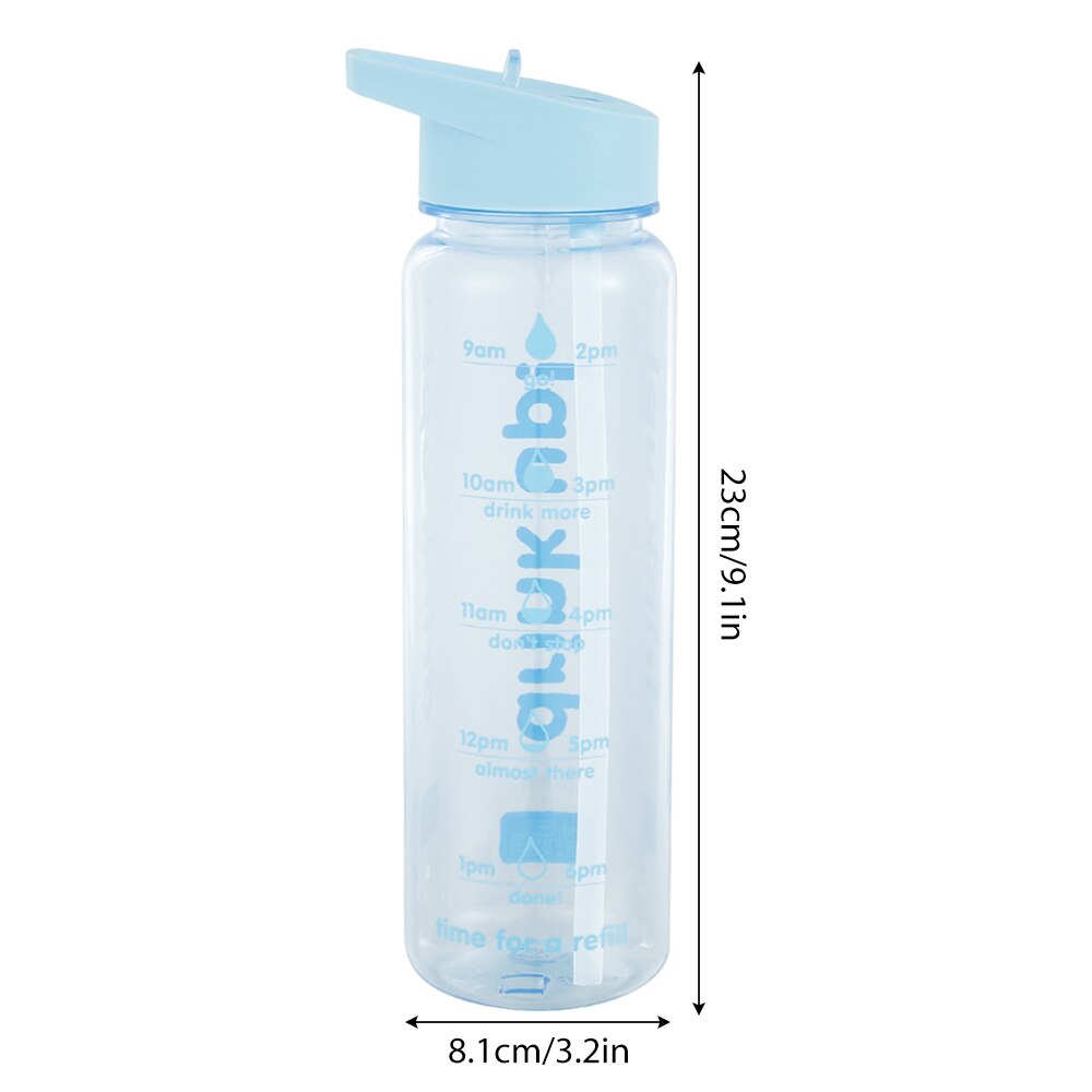 NEW Sports Water Bottle with Straw  700ML Protein Shaker Outdoor Travel Portable Leakproof Drinkware My Drink Bottle BPA Free