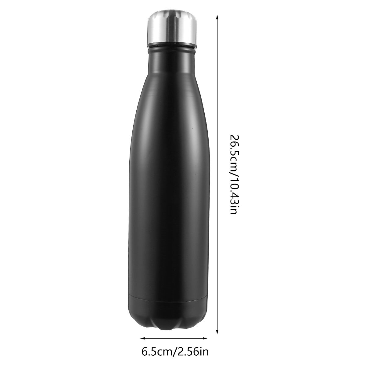 500ml Stainless Steel Water Bottles Double Deck BPA-Free 17 Oz Insulated Portable Sport Vacuum Thermos for Gym Camping Travel