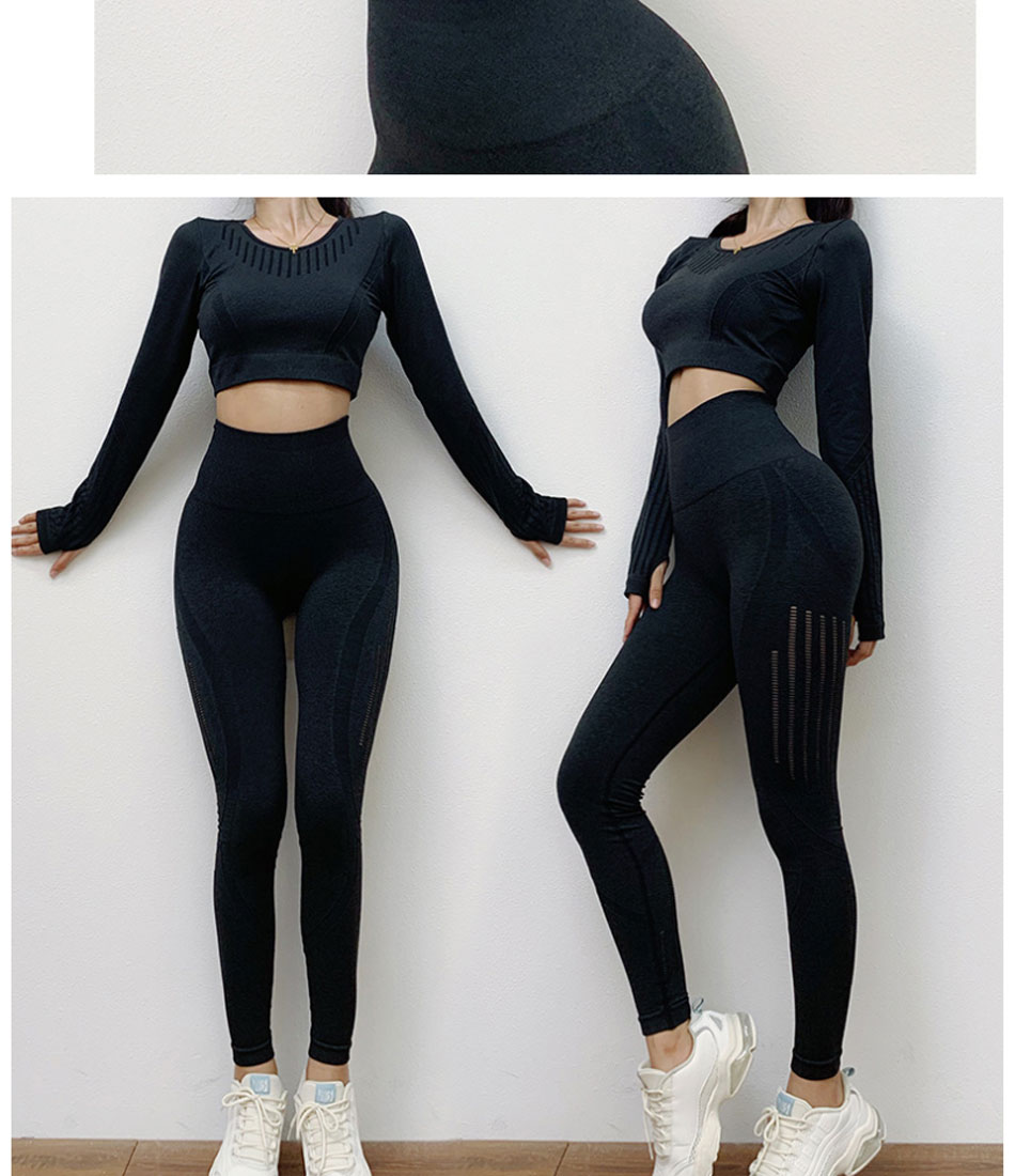 2021 New Active Wear Sets Women Workout Clothes Gym Wear Tracksuits Yoga Jogging Track Outfit Legging Long Sleeves Shirts Suits