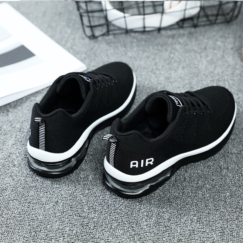 Sport Shoes For Women Air Cushion Breathable Mesh Gym Shoes Light Non-slip Walking Jogging Sneakers Athletic Shoes Running Shoes
